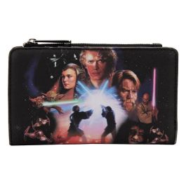 Cartera Trilogia precuelas Star Wars Loungefly Cartera Trilogia precuelas Star Wars Loungefly