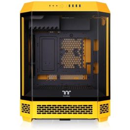 Thermaltake The Tower 600 Bumblebee, Torre Midi PC Gaming Amarillo con Ventana Lateral de Vidrio Templado para Placas ATX/micro ATX/Mini-ITX