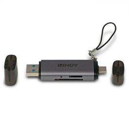 Lindy USB 3.2 Type C and A SD / Micro SD Card Reader Lindy USB 3.2 Type C and A SD / Micro SD Card Reader