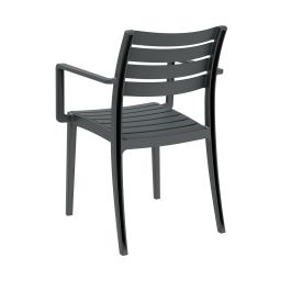 Silla Terraza Y Jardin DKD Home Decor Negro 52 x 84 x 57 cm (4 Unidades) Silla Terraza Y Jardin DKD Home Decor Negro 52 x 84 x 57 cm (4 Unidades)