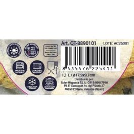 Quttin Bol Mezclador de Vidrio Ø17 cm - 1.1L (12 Unidades)