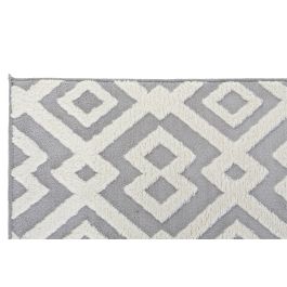 DKD Home Decor Alfombra Estilo Arabe Aspen Gris Beige 240 x 60 cm