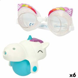 Pistola de Agua Eolo Unicorn 14 x 6 x 3 cm (6 Unidades) Pistola de Agua Eolo Unicorn 14 x 6 x 3 cm (6 Unidades)