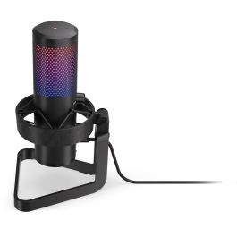 Endorfy AXIS Micrófono Streaming Negro USB-C RGB Conexión 3.5mm Klinke