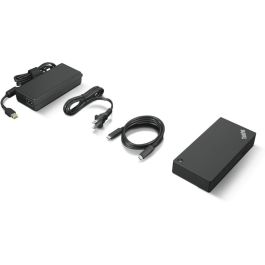 Lenovo DOCK ThinkPad Universal USB-C Dock 90W - Estación base 4K Ultra HD para 3 monitores