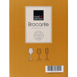 Royal Leerdam Set de 6 Copas de Vino Brocante 50 cl