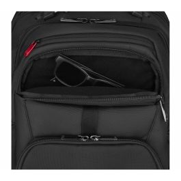 Wenger Meteor Mochila para Portátil de 17 pulgadas (43,18cm) con Bolsillo para Tablet, Color Negro