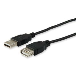 Equip Cable Alargador USB 2.0 Tipo A Macho a Tipo A Hembra Doble Blindado Negro Contacto Flash Oro Precio: 5.89999993. SKU: B14LE7R37W