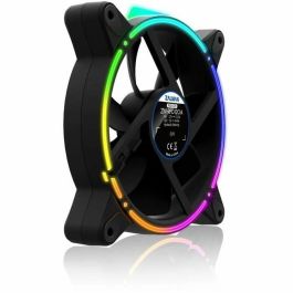 Zalman ZM-RFD120A Ventilador de Carcasa para PC 12 cm Negro con Iluminación LED Multi y 1500 RPM