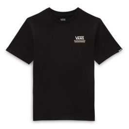 Camiseta de Manga Corta Infantil Vans VN0A7Y4GBLK1 Negro