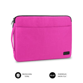 Funda Subblim Urban Laptop Sleeve para Portátiles hasta 15.6"/ Rosa Precio: 12.59000039. SKU: S7605276