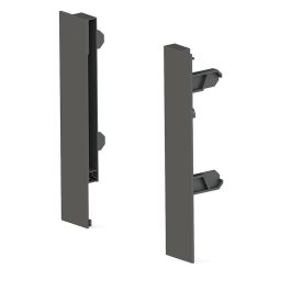 Juego Fijación Frontal Qube Para Vidrio H90 Acabado Antracita Altura H185 Herrajes Alk Precio: 3.58999982. SKU: B19PQ33HBX