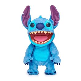 Disney Peluche Stitch FX de 30 cm, Adorable Peluche Interactivo con Sonidos y Reacciones, Edad Recomendada +3 Años