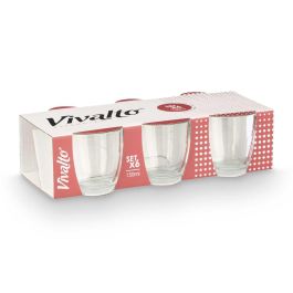 Set 6 Vasos Cortado 150Ml Vivalto 26X7CM (12 Unidades) Set 6 Vasos Cortado 150Ml Vivalto 26X7CM (12 Unidades)