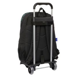 Mochila Escolar con Ruedas F.C. Barcelona Negro 32 x 44 x 16 cm Mochila Escolar con Ruedas F.C. Barcelona Negro 32 x 44 x 16 cm