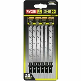 Ryobi Blister 6 Cuchillas para Sierra de Calar Inalámbrica ONE+, Kit Mixto para Cortes Rectos, Desplazamiento y Acabado (6, 10, 14, 20 TPI) Precio: 25.4999998. SKU: B146FT4BZ8