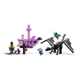 Dragón Ender Y Barco Del End Minecraft 21264 Lego