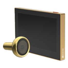 Mirilla Digital Ezviz CS-HP2-R100-6E2WB-GD Precio: 73.59000022. SKU: B1A8D7Y72B