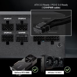 BITFENIX BFG GOLD 850W (80+ Gold) ATX 3.0 - Fuente de alimentación para PC - 850W BITFENIX BFG GOLD 850W (80+ Gold) ATX 3.0 - Fuente de alimentación para PC - 850W