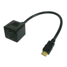 Techly Cable Divisor HDMI M a 2 x HDMI F - Distribuye una señal HDMI a dos monitores Precio: 23.50000048. SKU: B1DK5ZRNV2
