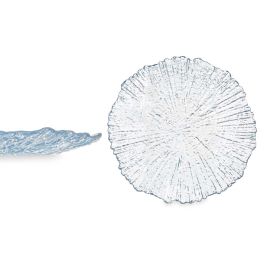 Plato Postre Azul Vivalto 21 cm - Cristal (24 Unidades) Plato Postre Azul Vivalto 21 cm - Cristal (24 Unidades)