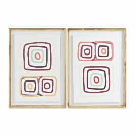 Cuadro Boho DKD Home Decor Multicolor 2.8 x 70 x 50 cm (2 Unidades) Precio: 25.4999998. SKU: B12DBBPCCB