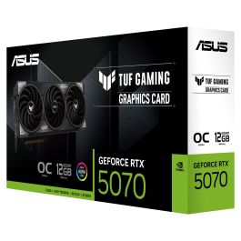 ASUS TUF Gaming OC GeForce RTX 5070 Tarjeta Gráfica 12GB GDDR7 3Fan PCI Express 5.0