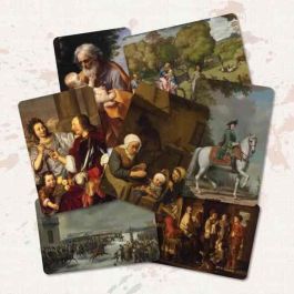 Sd games Artline Hermitage Juego de Mesa Pegi 12 con Obras Maestras de Arte Famosas para 2-5 Jugadores