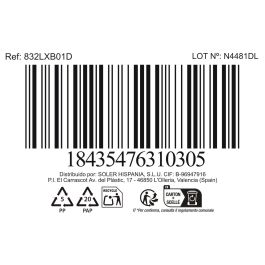 La Mediterranea Vaso Sidari 270 cc Azul