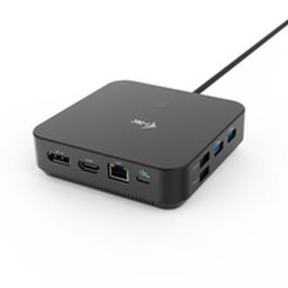 Hub USB i-Tec C31TRIPLE4KDOCKPDPRO Negro