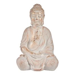 Ibergarden Buda Poliresina Manos Juntas Blanco y Oro 24.5x50x31.8 cm Precio: 38.69000047. SKU: S3610544