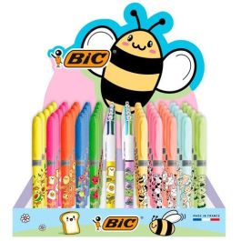 Bic Bolígrafos 4 Colores Diseño y Marcadores Highlighter Surtidos Tonos Pastel y Flúor Expositor 144 Unidades Precio: 123.50000036. SKU: B145LGBPVE
