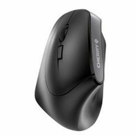 Cherry MW 4500 LEFT Ratón Inalámbrico Ergonómico para Zurdos, Sensor Óptico Ajustable, Compatible con Windows y Mac