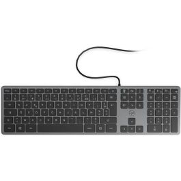 MOBILITY LAB Teclado con cable delgado con acabado metálico - Gris espacial Precio: 38.50000022. SKU: B19X6E4B46