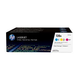 HP TONER LASER TRICOLOR 128A PACK 3 Precio: 252.50000006. SKU: S8409831