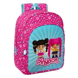 Mochila Escolar Pinypon Azul Rosa 26 x 34 x 11 cm Mochila Escolar Pinypon Azul Rosa 26 x 34 x 11 cm