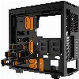 be quiet! PURE BASE 600 Midi Tower PC, Negro/Naranja con Ventana, Compatible ATX/micro ATX/Mini-ITX