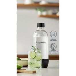 Sodastream Botella Clásica de 1 Litro Apta para Lavavajillas en Color Blanco
