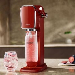 Sodastream SOD7290116740249 Máquina de agua con gas ART Mandarine, incluye botella 1L compatible lavavajillas y recarga gas 60L