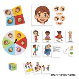 Diset Juego Educativo Aprende En Positivo Las Emociones 20 Actividades Para Niños A Partir De 4 Años