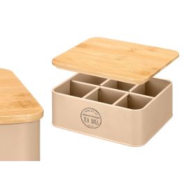 Kinvara Caja 6 Huecos con Tapa de Bambú Tea Beige 18.5x7.8x16 cm (Set de 12) Kinvara Caja 6 Huecos con Tapa de Bambú Tea Beige 18.5x7.8x16 cm (Set de 12) Precio: 97.52358. SKU: B1E88Y7NYM