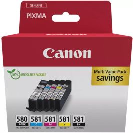 Canon Ink-Jet Pixma PGI580BK/CLI581CMYBK Multi Value Pack Ecopack