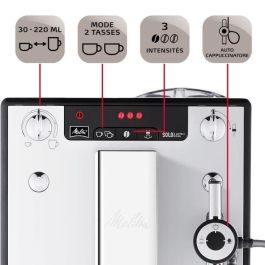 Cafetera Superautomática Melitta E957-203 Plateado 1400 W 1450 W 15 bar 1,2 L Cafetera Superautomática Melitta E957-203 Plateado 1400 W 1450 W 15 bar 1,2 L