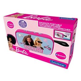 Barbie Altavoz portátil Bluetooth Lexibook con acabado de tela Barbie Altavoz portátil Bluetooth Lexibook con acabado de tela