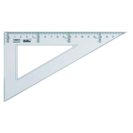 Cartabón Transparente 20 cm Precio: 0.49999983. SKU: B1EQYFN2RC