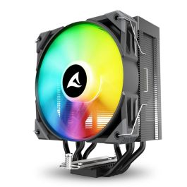 SHARKOON Refrigerador de aire para CPU A40 RGB 12 cm Negro TDP 220W PWM RGB