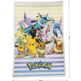 Pokemon AAAPW92860 Manta Sherpa de Evoluciones - 100 x 150 cm