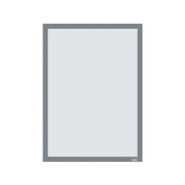 Nobo Marco Porta Anuncios Magnético Autoadhesivo DIN A3 Color Plata Pack 2 Unidades