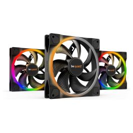 Be Quiet! LIGHT WINGS 140mm PWM ARGB Triple-Pack Ventilador de PC, 1500 RPM, Flujo de Aire 95.14 m³/h, Iluminación LED Multicolor, Negro, 140x140x25mm Precio: 104.49999956. SKU: B1J5H9MYYN