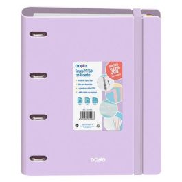 Dohe Carpeta Anillas Mixtas 4x35 mm A4 100H 5x5 mm 90 gr Polyfoam Morado Pastel con 4 Separadores Precio: 12.50000059. SKU: B14DGJFP5F
